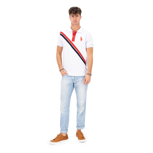 Playera Polo Piqué Modelaje Hombre 3034-AM MOD 3