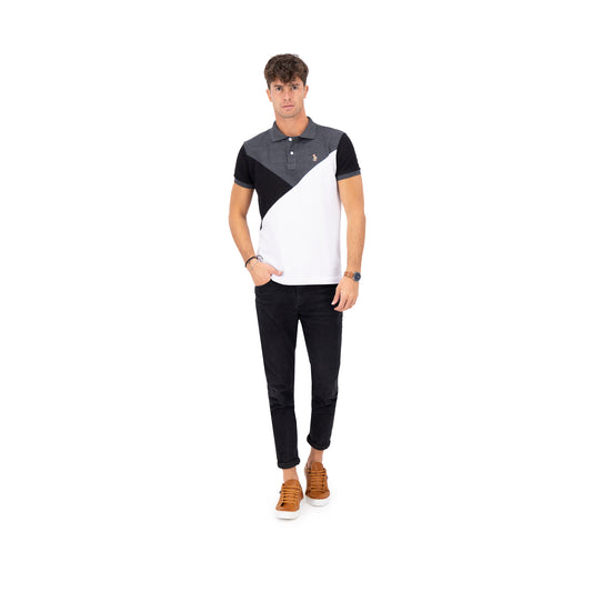 Playera Polo Piqué Modelaje Hombre 3034-AM MOD 6