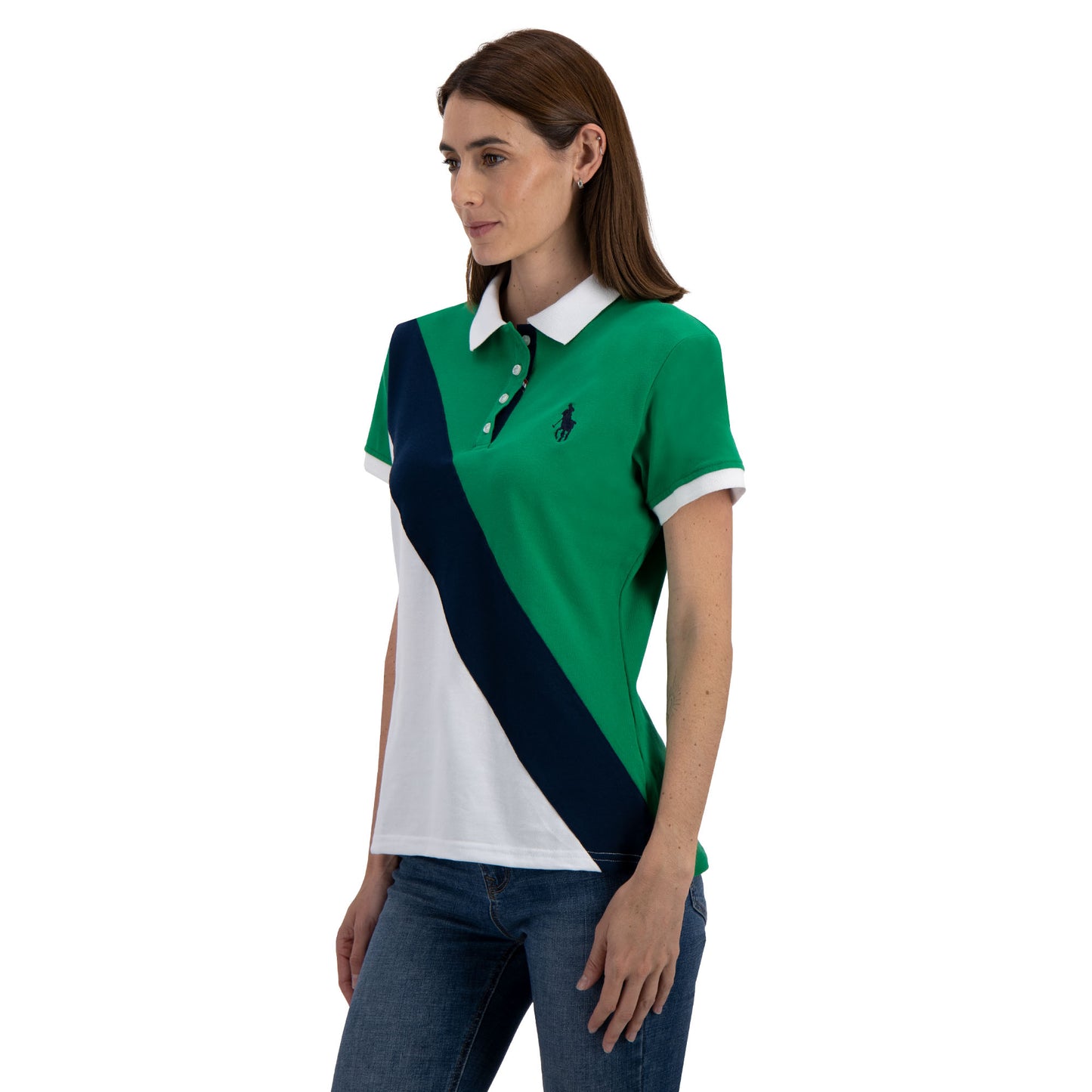 3034-PLAYERA POLO MODELAJE PARA DAMA