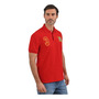 PLAYERA PIQUÉ POLO MODELAJE TERRACOTA ESCUDO HPC POLO