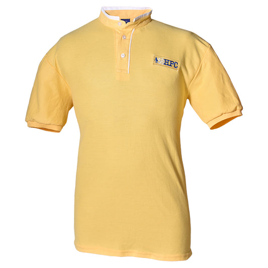 Playera Polo Piqué Modelaje Amarillo Mao Hombre 3034M-MAO