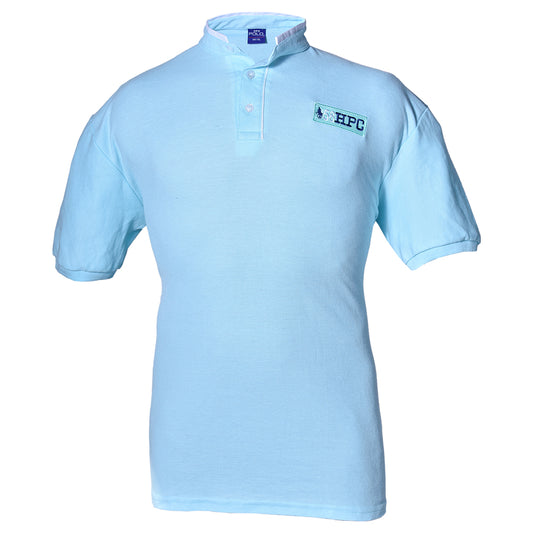 Playera Polo Piqué Modelaje Azul Cielo Mao Hombre 3034M-MAO2