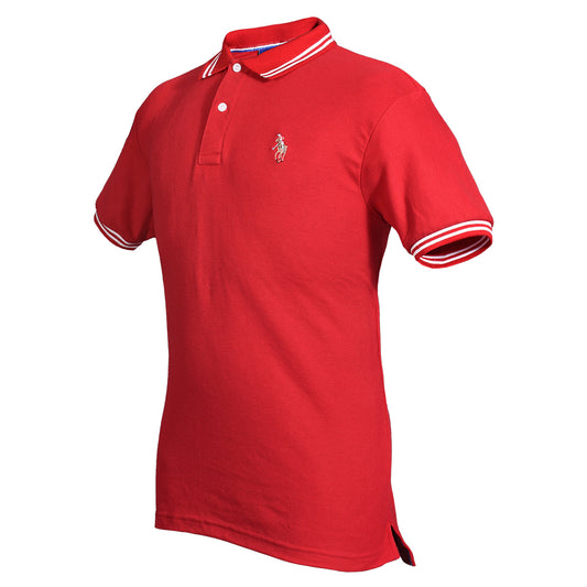 Playera Polo Piqué Hombre Modelaje1 3034-A