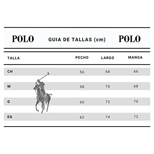 HPC POLO Chamarras de Moda para Hombre con Bolsas Laterales y